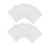 MAGICLULU 500 Pièces Sachets De Thé En Vrac Sacs De Filtre à Thé De Filtre Réutilisable White