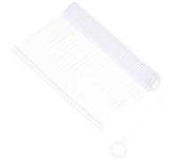 MAGICLULU 5000 Crochets en Plastique Blancs de 35 Millimètres pour Étiquettes de Prix, Accessoires D’étiquetage Robustes et Polyvalents, Attaches pour Vêtements et Porte-étiquettes