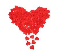 MAGICLULU 500pièces Petals in Sponge Heart Shape Romantic Decorative Confetti for Valentine's Day Weddings Birthdays Engagements and Mother's Day Accessories