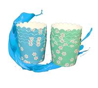 MAGICLULU 50pièces Caissettes à Cupcake Papier Lot De Tasses De Cuisson Résistantes à Huile Pour Muffins Aléatoire Idéales Pour Événements Festifs Et Pâtisserie