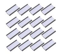 MAGICLULU 50pièces Porte-étiquettes Magnétiques avec Clips pour Affichage De Prix Lot de Étiquettes Cartes pour De Stock Et Identification Magasin