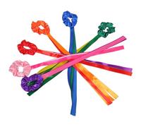 MAGICLULU 6 Pièces Bracelet de Gymnastique Coloré en Polyester pour Garçon et Filles, Léger et Résistant, pour Performances de Danse en Intérieur et Activités Sportives