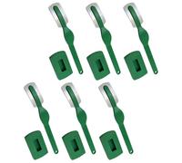 MAGICLULU 6 Pièces couteau à pain courbé rasoir boiteux score boiteux Miche de pain outils à pain. emporte-pièces outils de coupe de perles Garniture Pâte petits outils Machine de découpe