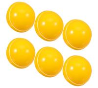 MAGICLULU 6 Pièces Embouts Ronds en Plastique Jaune pour Tubes | Bouchon D’extrémité à Verrouillage Interne Précis, Protection les Débris, Ajustement Sûr, Entretien Facile