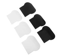 MAGICLULU 6 pièces Lot de Poignées de pour Siège de Toilette PC Simple à Installer Protège Mains et Sadapte Plupart des Abattants Blancs et Noirs