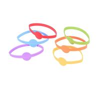 MAGICLULU 6 Pièces Marqueurs de Verres à Vin Identificateurs de Verre Colorés pour Cocktails Bouteilles et Canettes Parfaits pour et Événements Couleur Aléatoire