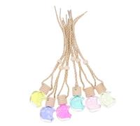 MAGICLULU 6 pièces Set de Diffuseurs Huiles Essentielles pour Voiture Contenants Parfumés Couleurs pour Ambiance Agréable Intérieur de Votre Automobile