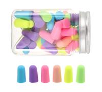 MAGICLULU 60 Pièces Bouchons D’oreilles Isolants pour Sommeil en Mousse Mémoire