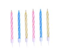 MAGICLULU 60pièces Bougies à Pièges Rallumeuses Pour Gâteaux Anniversaire Blagues Farceuses Décorations De Fête