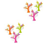 MAGICLULU 6ensembles Sets à Fruits Oiseau Pour Apéritif Gâteaux Et Sandwiches Ustensiles De Fête Colorés