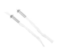 MAGICLULU 6pcs Mèches en Coton pour Lampe à Huile Support Tube en Fer, Compatibles Polyvalentes, Accessoires Indispensables pour Lampe à Pétrole et Brûleur à Alcool