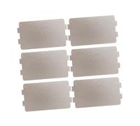 MAGICLULU 6pièces Plaque Mica Pour - Isolante Et Résistante Chaleur Adaptable Aux Dimensions Des Fours à - Remplacement Pratique Pour Couvercle De Guidage