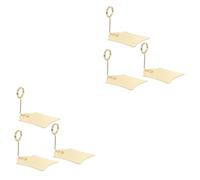 MAGICLULU 6pièces Support Métallique pour Étiquettes De Prix Clips pour Étiquettes De Et Boulangerie Pince à Prix Accessoire Pratique pour Affichage des Et Publicité