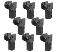 MAGICLULU 8 pièces Connecteur de Tube Lit Pliant Abs Adaptateur Insertion pour Lit Camping Lot