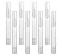 MAGICLULU 8 Pièces Flacon Cosmétique sans Air 15ml en Plastique, pour Hydratante, Flacon de Sérum Yeux, Portable, pour Lotion et Émulsion