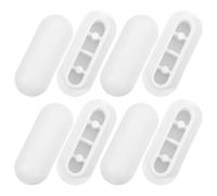 MAGICLULU 8 Pièces Kit Tampons Amortisseurs pour Siège de Toilette Coussinets Confortables et Élégants pour Abattant Wc Accessoires Pratiques et Durables pour Salle de Bain