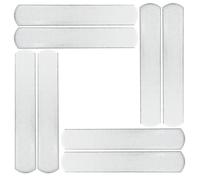 MAGICLULU 8 Pièces Plaque D'acier Porteuse pour Gilet Lesté, Facile à Installer, Poids Ajustable, pour Entraînements à Domicile Salle de Sport
