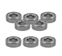 MAGICLULU 8 Pièces Roulements à Billes en Acier pour Fauteuils Roulants, Haute Résistance à L'usure, Compatibles Fourches et Roulettes Frontales, pour Hôpitaux et Bibliothèques