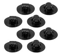 MAGICLULU 8 Pièces Support de Moteur de Kayak Noir en PP Facile à Installer et Utiliser pour Moteur Hors-Bord sur Kayak Pneumatique et Canot en Caoutchouc
