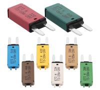 MAGICLULU 8pièces Fusibles pour Voiture et Camping Kit de Mini Fusibles à Réarmement Automatique Compatible avec Camions et Bateaux Profil Bas