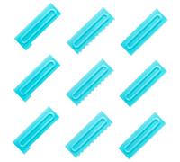 MAGICLULU 9 Pièces Cake Edge Decorating Tool Set Lightweight PP Scraper with Comfortable Grip for Buttercream and Fondant Smoothing Easy to Clean Accessory for DIY Dessert Decorating