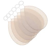 MAGICLULU abat-jour pétale épingles à cheveux fleur petite lampe ampoules rechargeables bougie micro suspension de luminaire scie sauteuse ombre de lampadaire couvercle de lampe le fer Beige