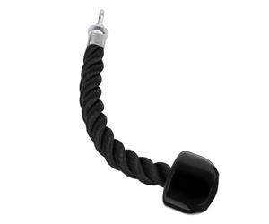MAGICLULU Accessoire de Corde à Tirer Simple Tête Noir pour Fitness et Musculation Équipement de Traction et Pratique pour Entraînement Gym