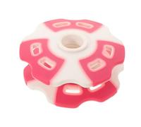 MAGICLULU Accessoires Bâtons de Randonnée 2pcs Rondelles Boue en Nylon Rose et Blanc Protection Boue et Installation Rapide pour Trekking en Extérieur