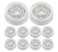 MAGICLULU Accessoires de Bricolage Base Pivotante Rotative pour Roulements Miniatures 50pcs de Précision en Plastique et Fer pour Projets Créatifs et Jouets Tournants