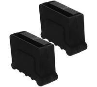 MAGICLULU Accessoires en Caoutchouc pour Pieds d'Échelle 7.5X7X4Cm, Patins Antidérapants et Silencieux, Protection Sol Adaptée aux Échelles Domestiques et Professionnelles