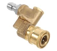 MAGICLULU Adaptateur de Buse de Pulvérisation 1/4 Pouce, Tête Réglable 5 | Connexion Rapide 360 Degrés, Interface 11,8 à 12mm, Cuivre, pour Têtes de Lavage et Zones Difficiles