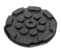 MAGICLULU Adaptateur de Cric Hydraulique 3 Tonnes Plateau et Coussinet en Caoutchouc, Patin de Vérin Stable et Antidérapant pour Accessoires Cric Bouteille, Usage Professionnel