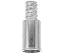 MAGICLULU Adaptateur Embout Fileté en Alliage D'aluminium 25 Mm pour Manche à Balai, Connecteur de Rallonge Résistant, Remplacement Embout Extérieur pour Outils de Nettoyage Domestique