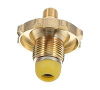 MAGICLULU Adaptateur en Laiton pour Bouteille de Gaz Propane, Raccord Rapide Compatible avec Réchauds et Cartouches 450 G, Convertisseur Compact pour Recharge Bouteille Gaz Propane