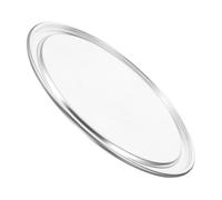 MAGICLULU Aluminium Alloy Wide Rim Pizza Pan Cover Nonstick Baking Tray Lid For Pizza Cookies And Cakes Multifunctional Kitchen Tool Easy To Clean And