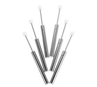 MAGICLULU Amortisseur Hydraulique 6 Pièces pour Couvercle de Poubelle | Remplacement pour Bac à Déchets Domestique Cuisine, Acier Inoxydable et Plastique, Installation Simple