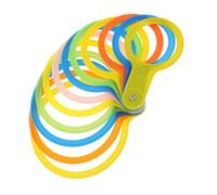 MAGICLULU Anneau De Mesure De Diamètre pour Fruits Et Légumes Règle Échelle Précise pour Tri Et Classification des Pommes Oranges Et Poires Outil Polyvalent De Mesure Accurate