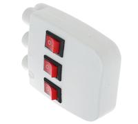 MAGICLULU Appareil à Trois Sources Lumineuses Semi-Conducteur Outil Pédagogique Scolaire en Plastique Solide Équipement d'Expérimentation Optique pour Laboratoire et Enseignement