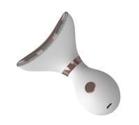 MAGICLULU Appareil de Massage Cervical Portable V4s en Abs, Dispositif Anti-rides et Outil Beauté du Cou Rechargeable Usb, Soin Raffermissant pour Visage et Double Menton, Usage Domestique