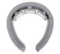 MAGICLULU Appareil de Massage du Cou Rechargeable Chauffant, Masseur Cervical Intelligent, Abs Blanc, 6 Têtes de Massage, Portable, pour Travailler et Se Détendre