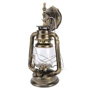 MAGICLULU Applique Murale Rétro en Bronze Vert Antique sans Ampoule, Lampe Décorative Vintage Style Lanterne Industrielle pour Restaurant, Couloir et Chambre - Éclairage D’intérieur