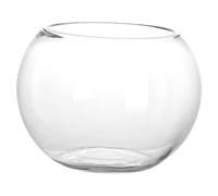 MAGICLULU Aquarium en Verre Bol De Fleur De Globe Pot D'aquarium Petit Bocal à Poisson Siphon sans Monture Décor Réservoir Bêta Kit Aquarium Rond Vide Armoire Couvercle Usine Verre Ordinaire