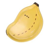 MAGICLULU Assiette Apéritif en Céramique 10 Cm Design Banane, pour Sauces et Amuse-bouches, Plat Décoratif Multifonction Cuisine et Service de Table, Assiette à Dessert Réutilisable