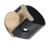 MAGICLULU Attache de Ligature pour Saxophone Alto Clip Robuste en Bois Supportant L’Embouchure Accessoire Léger et Solide pour Saxophone Alto Pince Stable pour Instruments à Vent Usage