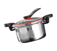 MAGICLULU Autocuiseur Multifonction en Acier Inoxydable 24 CM 35 L Basse Pression Antiadhésif Compatible Induction Mijoteuse pour Soupes et Ragoûts Cuisine Ménagère