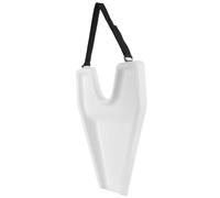 MAGICLULU Bac de Lavage de Cheveux en Plastique Blanc Appui-tête Ondulé Incliné, Plateau de Rinçage Portable pour Shampooing à Domicile, Design Léger et Pratique Style Plusieurs styles