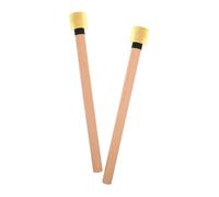 MAGICLULU Baguettes de Batterie de Bruit et Précision Sonore en Bois avec Embouts en Caoutchouc Souple Pratique et L'apprentissage en Salle de Musique