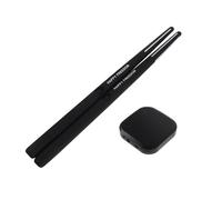 MAGICLULU Baguettes de Batterie Ergonomiques pour Air Drums et Batteries Électroniques, Prise Confortable, Poids Équilibré, Câble de Chargement Inclus, pour Apprentissage et Exercices