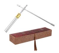 MAGICLULU Baguettes De Sourcier Cuivre Baguette De Détection Portable Pour Eau Métaux Outil De Radiesthésie Pour Détection Feng Shui