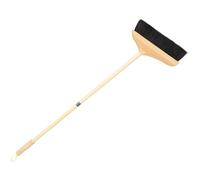 MAGICLULU Balai à Poils Souples à Long Manche 90 Cm Balai en Bois Brosse Large 28 Cm pour Sols Intérieurs Tapis et Parquet Léger pour Nettoyage